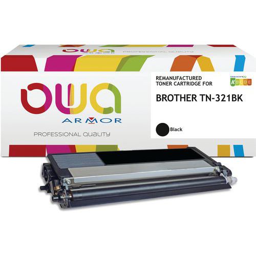 Toner remanufacturé BROTHER TN-321BK - OWA