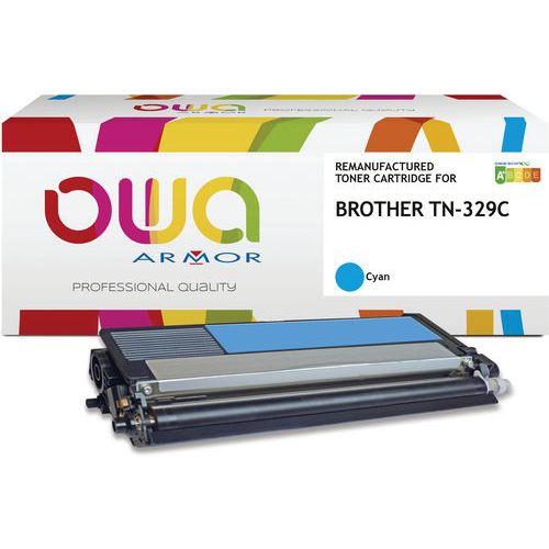 Toner remanufacturé BROTHER TN-329C - OWA