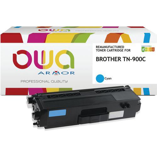 Toner remanufacturé BROTHER TN-900C - OWA