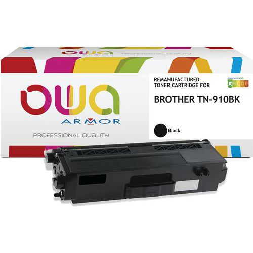 Toner remanufacturé BROTHER TN-910BK - OWA