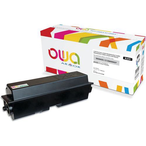 Toner remanufacturé EPSON C13S050435 - C13S050437 - OWA