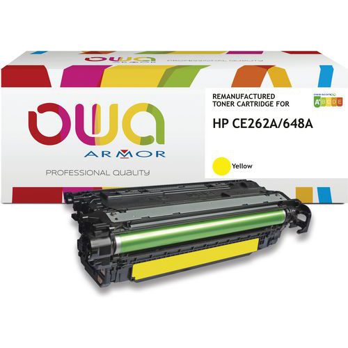 Toner remanufacturé HP CE262A - OWA