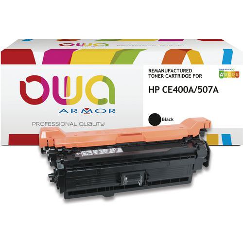 Toner remanufacturé HP CE400A - OWA