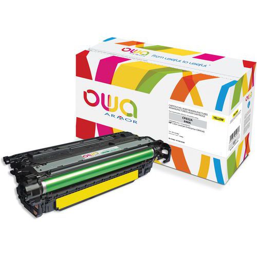 Toner remanufacturé HP CF032A - OWA