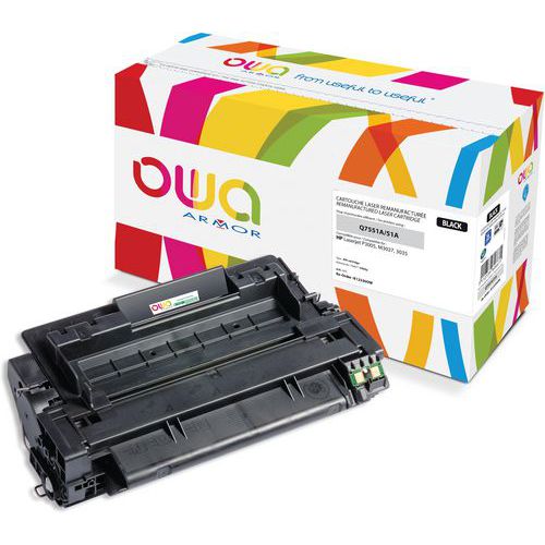 Toner remanufacturé HP Q7551A - OWA