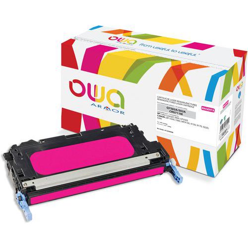 Toner remanufacturé HP Q7583A - CANON 711M - OWA