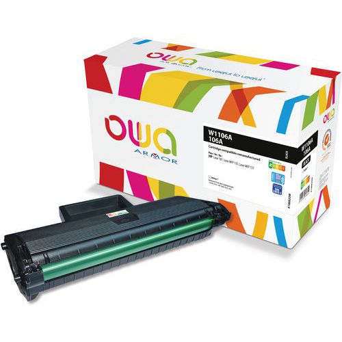 Toner remanufacturé HP W1106A - OWA