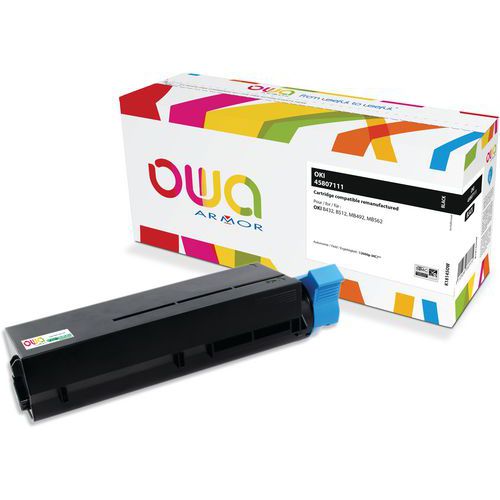 Toner remanufacturé OKI B432 - OWA