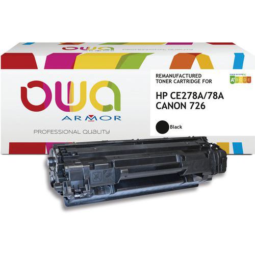 Toner remanufacturé OLYMPIA 0726 - HP CE278A Jumbo - OWA