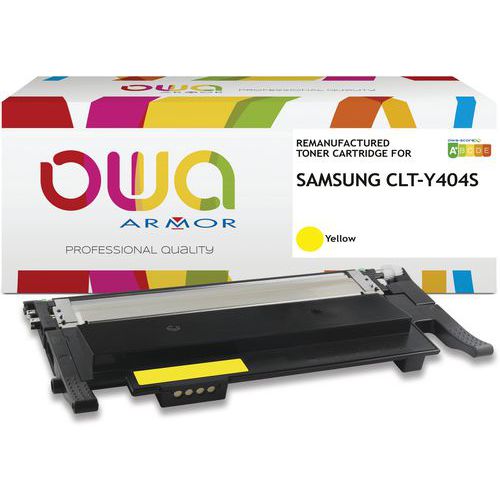 Toner remanufacturé SAMSUNG CLT-Y404S/ELS - OWA