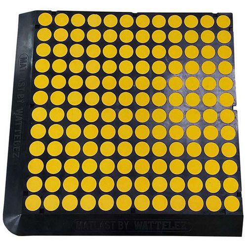 Tapis antifatigue Matlast - Classe feu M1  - 2 bords - Wattelez