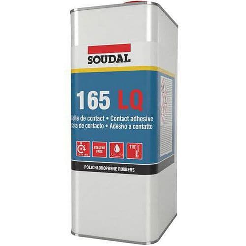 Colle contact néoprène 165 liquide 1L - Soudal