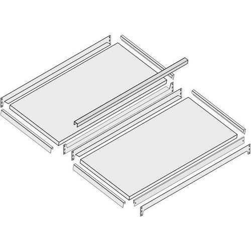 Niveaux supplémentaires - pour Rayonnage double profondeur - Bito