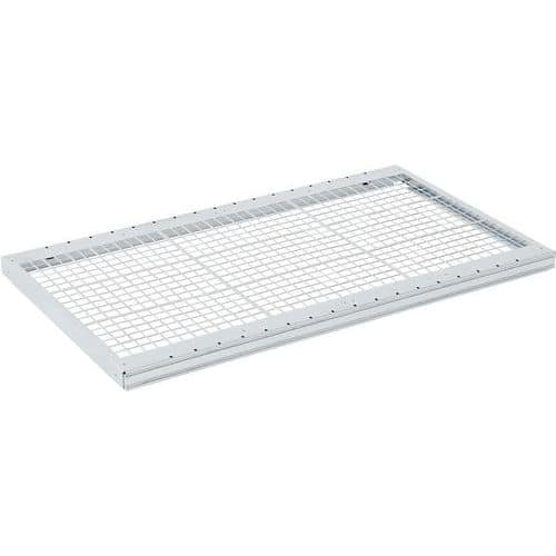 Tablettes perforées GRID - sécurisé si incendie - perméable 50% - Bito