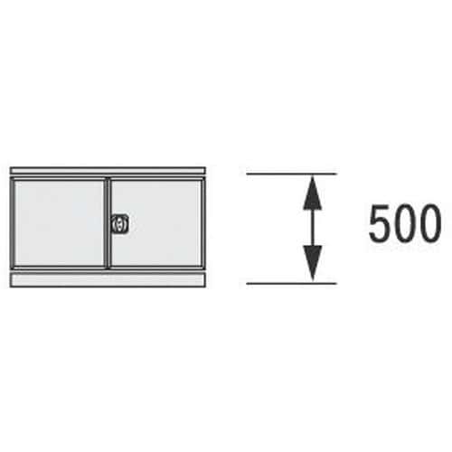 Portes à deux battants - largeur 1000 mm - Bito