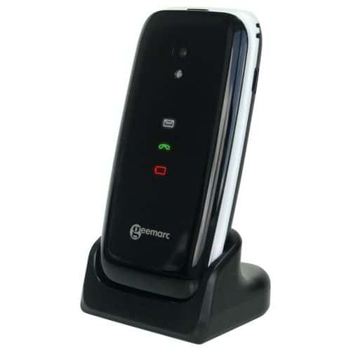 Téléphone portable à clapet amplifié CL8700 4G fonction SOS - Geemarc