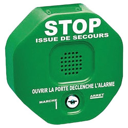 Alarme autonome pour sortie de secours