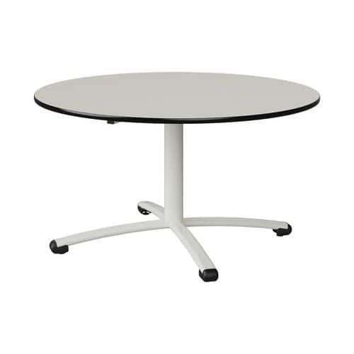 Table Malibu Ø 120 cm - stratifié chant surmoulé - Manutan Expert