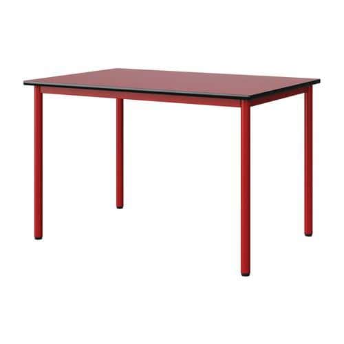 Table Malibu 120x80 cm - stratifié antibruit chant surmoulé - Manutan Expert