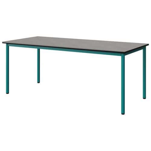 Table Malibu 180 x 80 cm - stratifié chant surmoulé - Manutan Expert