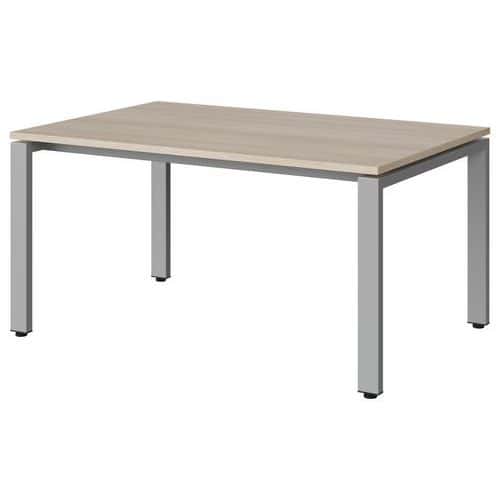 Table Malibu 120x80 cm pieds soudés - stratifié chant ABS - Manutan Expert