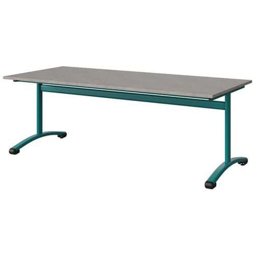 Table Malibu 180 x 80 cm - stratifié chant ABS - Manutan Expert