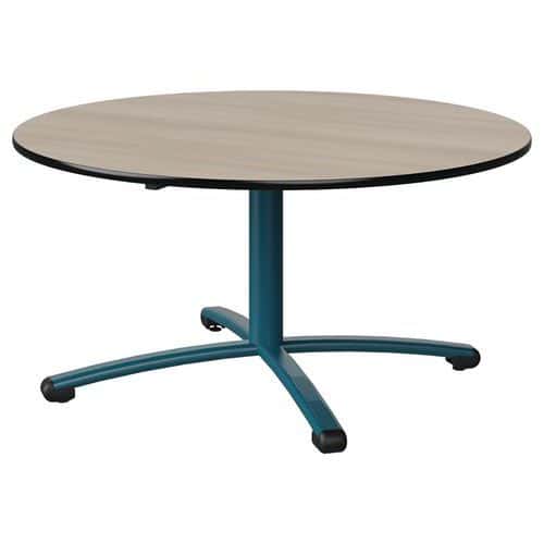 Table Malibu Ø 120 cm - stratifié antibruit chant surmoulé - Manutan Expert