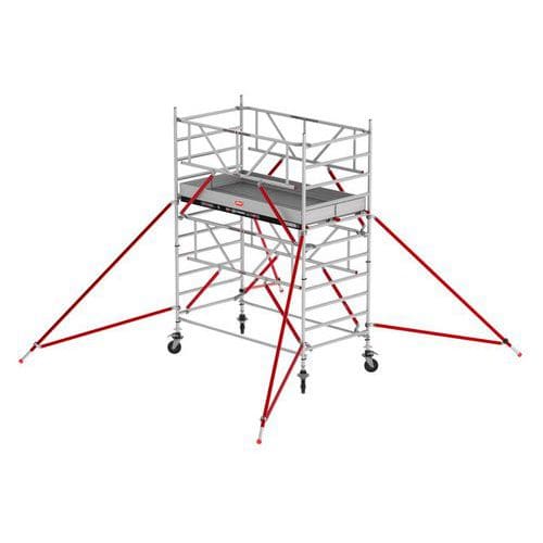 Échafaudage roulant RS TOWER 52-S - Plateforme Fiber-Deck® - Altrex