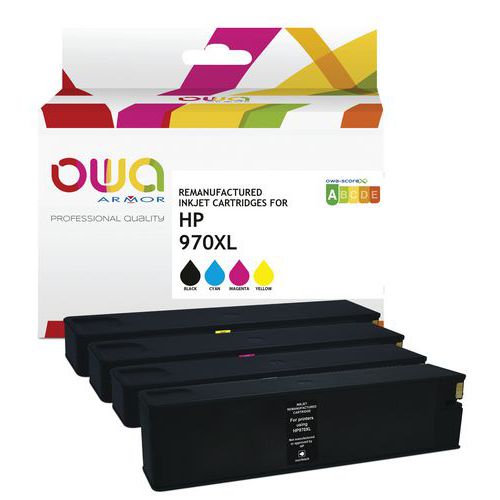 Cartouche d'encre remanufacturée HP 970XL/971XL - OWA