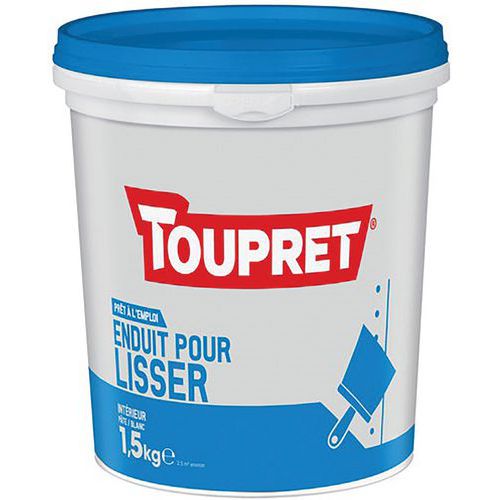 Enduit Lissage Interieur Pate 1.5Kg Bl - Toupret