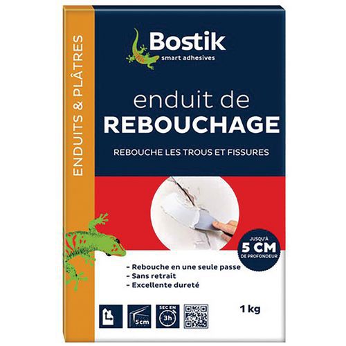 Enduit Rebouchage Poudre  1Kg Bostik - Bostik