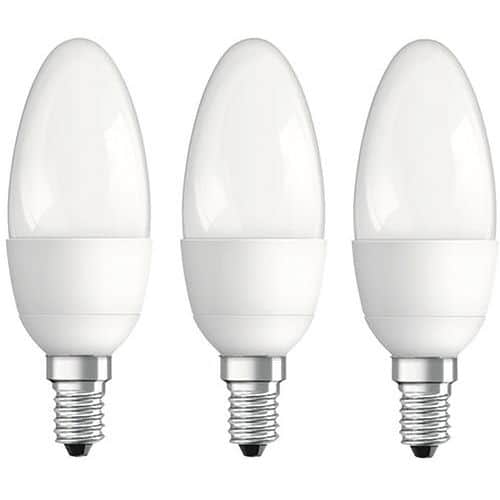 Led Fla Dep.A/Radia.5W E14 Chd Bt3 - Osram