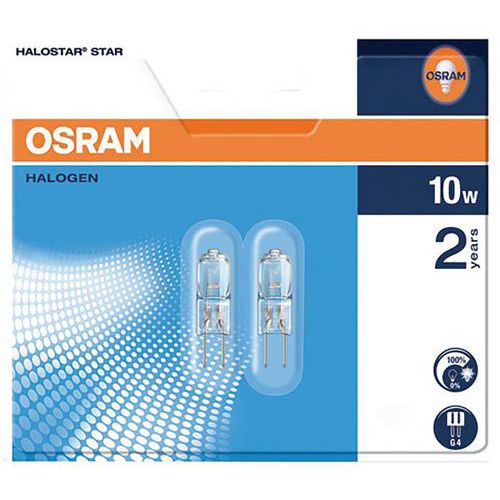 Halo Star Caps 10W 12V G4 Bl2 - Osram