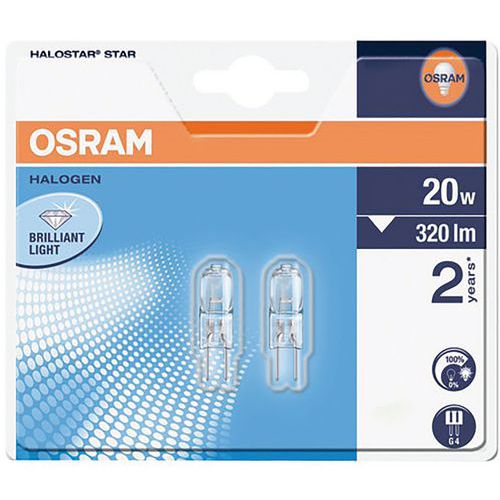 Halo Star Caps 20W 12V G4 Bl2 - Osram