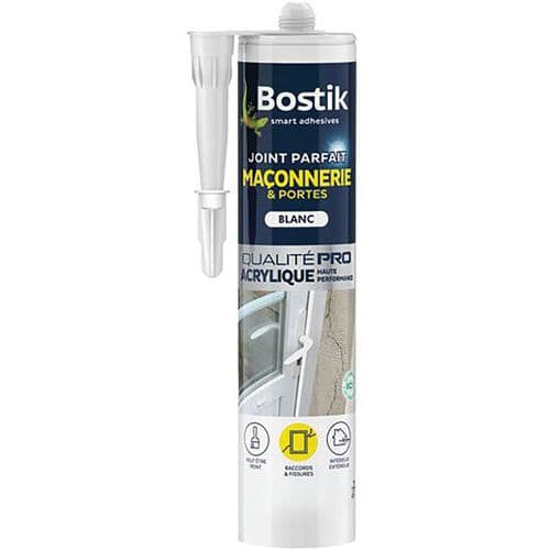 Joint Parfait Macon.Huiss.Blanc 280Ml - Bostik