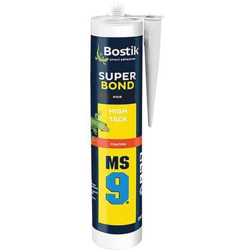 Mastic Ms9 Super Bond Noir 290Ml - Bositk Pro Gamme Ms9