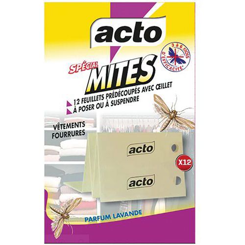 Acto Feuillets Mites Textiles X10 - Acto