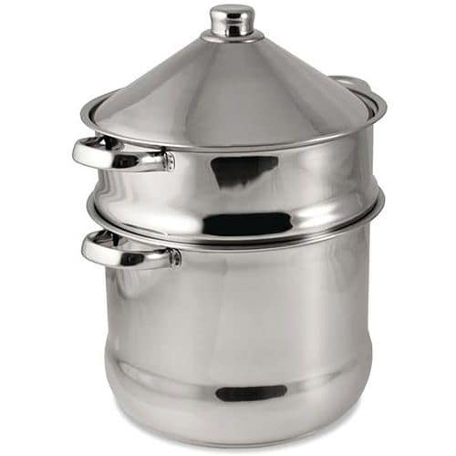 Couscoussier Tajine 14L Inox - Baumalu