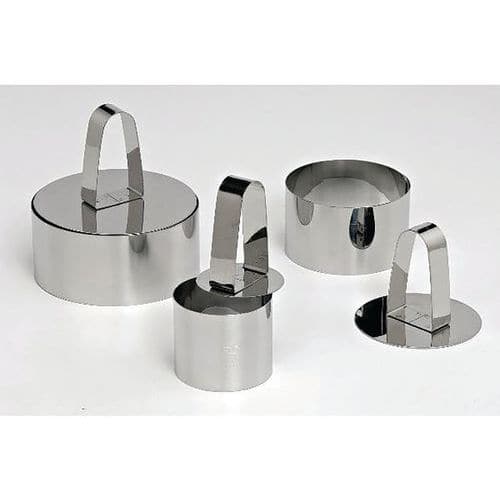 Cercle A Mousse 10Cm Inox - Lares