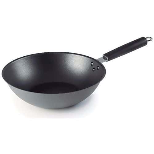 Poele Wok 28Cm Acier Revetu - Lacor