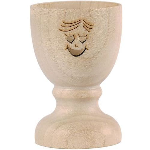 Coquetier En Bois Smiley - Patisse