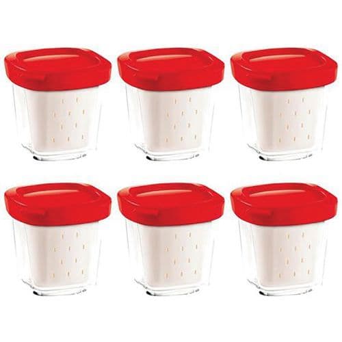 6 Pots Yaourt Avec Egouttoir 140G Deli - Seb