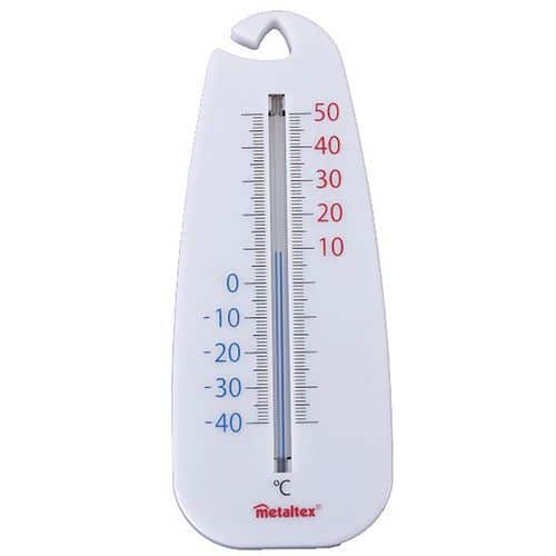 Thermometre Inter/Exter.Plast 14Cm - Metaltex