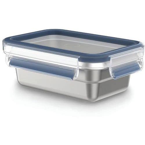 Boite Clip Close Inox Rectangle 0.5L - Emsa