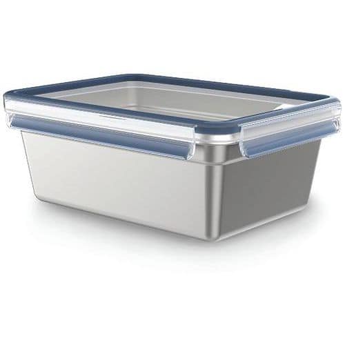 Boite Clip Close Inox Rectangle 3L - Emsa