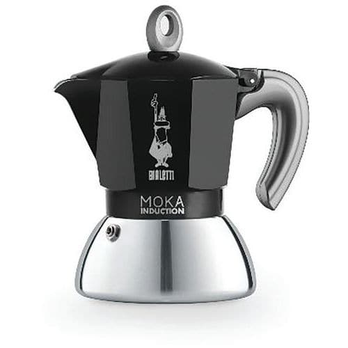 Cafetiere Induction Moka Noir 2 Tasse - Bialetti