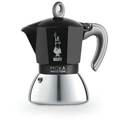 Cafetiere Induction Moka Noire 4 Tasse - Bialetti