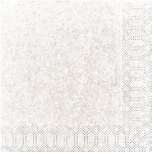 Serv. Ouate 33X33Cm 3Plis X20 Blanc - Duni