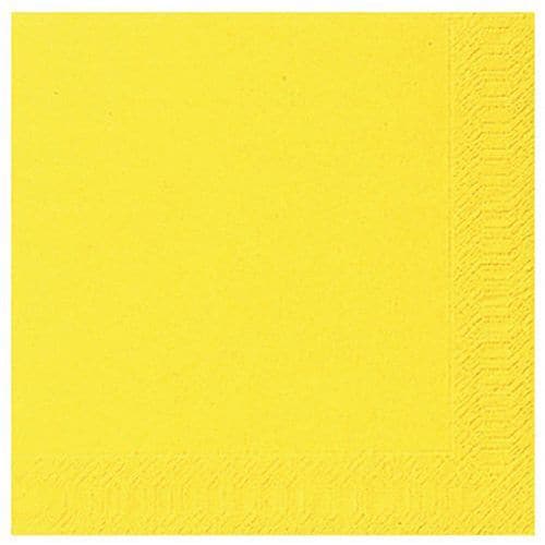 Serv. Ouate 33X33Cm 3Plis X20 Jaune - Duni