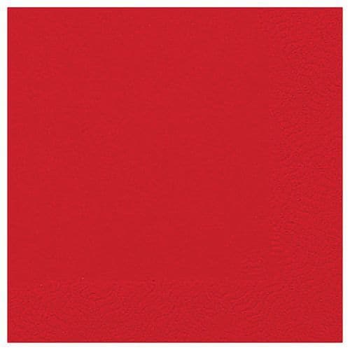 Serv. Ouate 33X33Cm 3Plis X20 Rouge - Duni